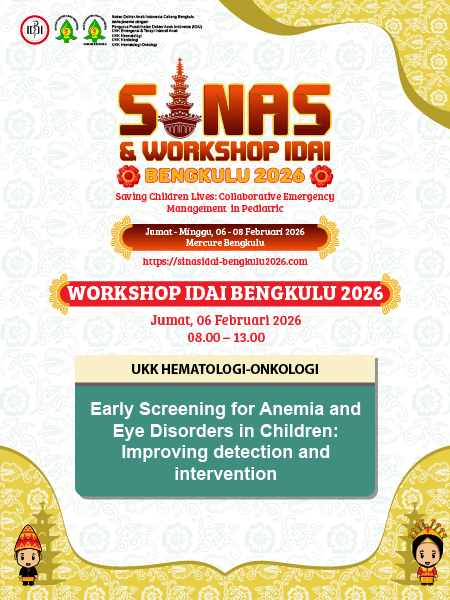 WS Early Screening for Anemia and Eye Disorders in Children: Improving detection and intervention